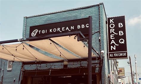 Tgi korean bbq - Make online reservations, find open tables, view photos and restaurant information for TGI Korean BBQ. Premium All-you-can-eat Korean BBQ ($27.99 Weekend AYCE Lunch Special) Beautiful Outdoor Patio, Happy Hour (On Monday - Thursday All Soju & Beer 50% off), Located in Koreatown, Reservations Available for 2+, Large Variety of Side Dishes, …